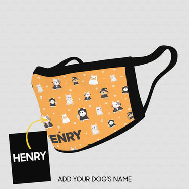 Personalized Dog Gift Idea - Cute Dogs 6 For Dog Lovers - Cloth Mask